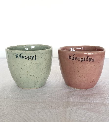 Set kalíšků KÁVOPYJ a KÁVOPIČKA