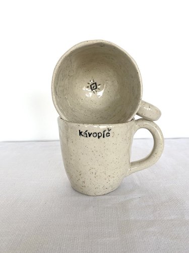 Set středních hrníčků kávopíč a kávopička