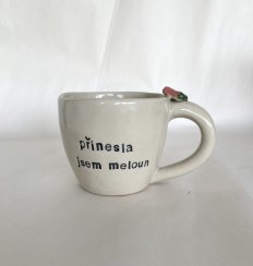 Hrnek PŘINESLA JSEM MELOUN