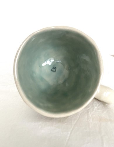 Hrnek NEBOJ s bubákem - různé velikosti - Barva: zelená, Velikost: cca 200 ml