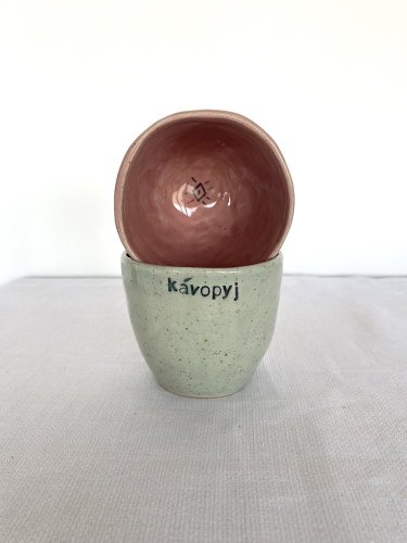 Set kalíšků kávopyj a kávopička