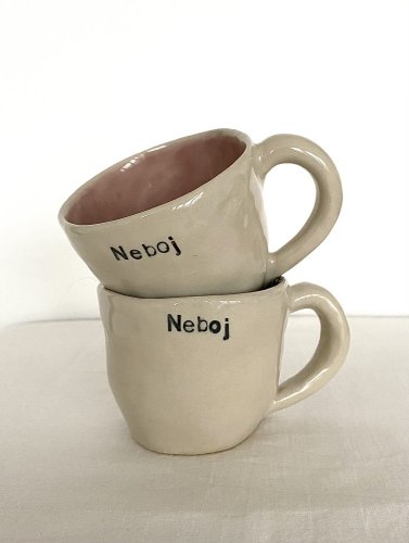 Hrnek NEBOJ s bubákem - různé velikosti - Barva: zelená, Velikost: cca 200 ml