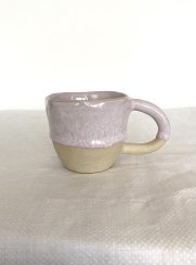 Hrnek světlounká růžová glazura - různé velikosti