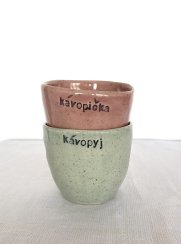 Set kalíšků KÁVOPYJ a KÁVOPIČKA